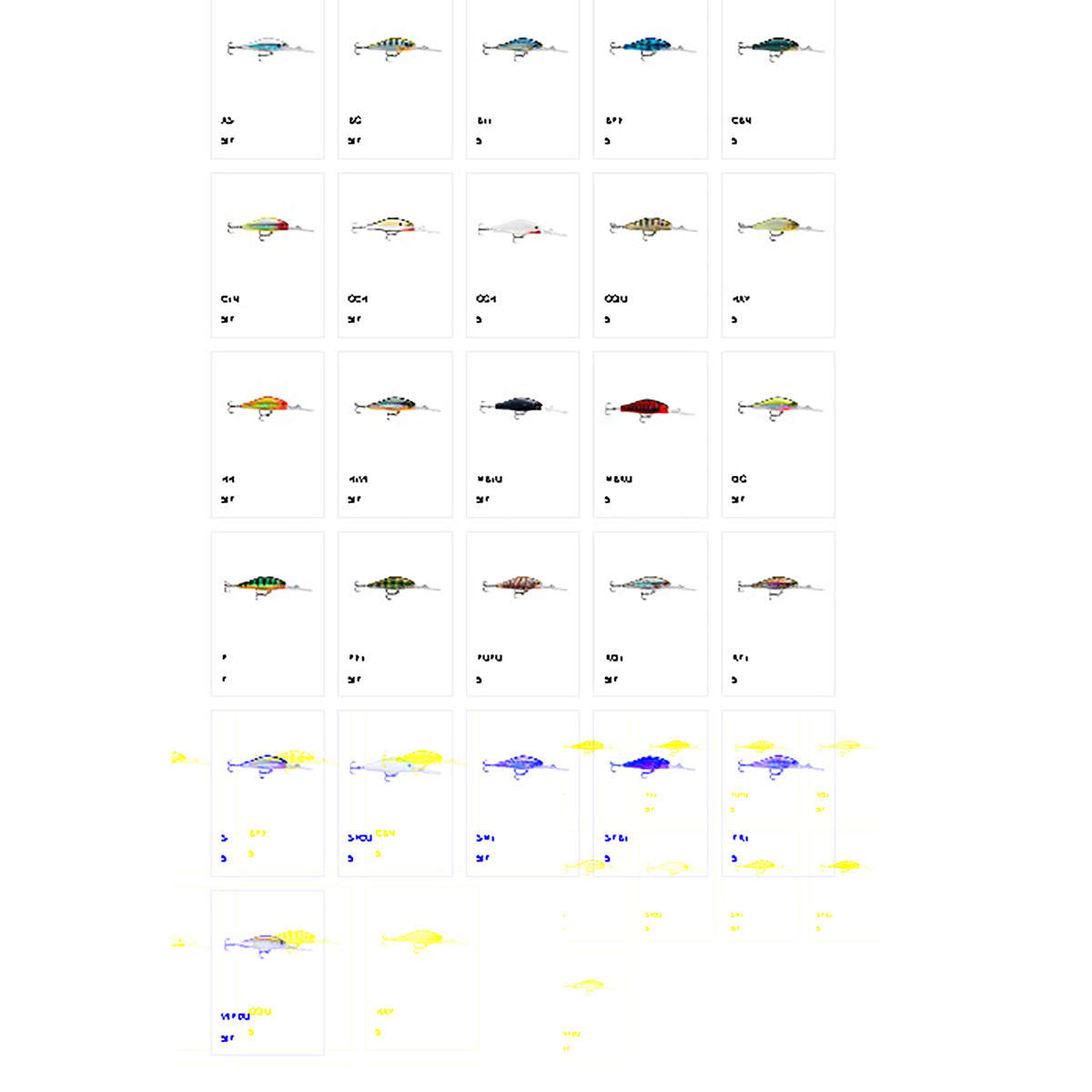 ラパラ(Rapala) シャドウ ラップ ジャック ディープ 7cm OG オリーブグリーン SDRJD7 SHADOW RAP JACK DEEP