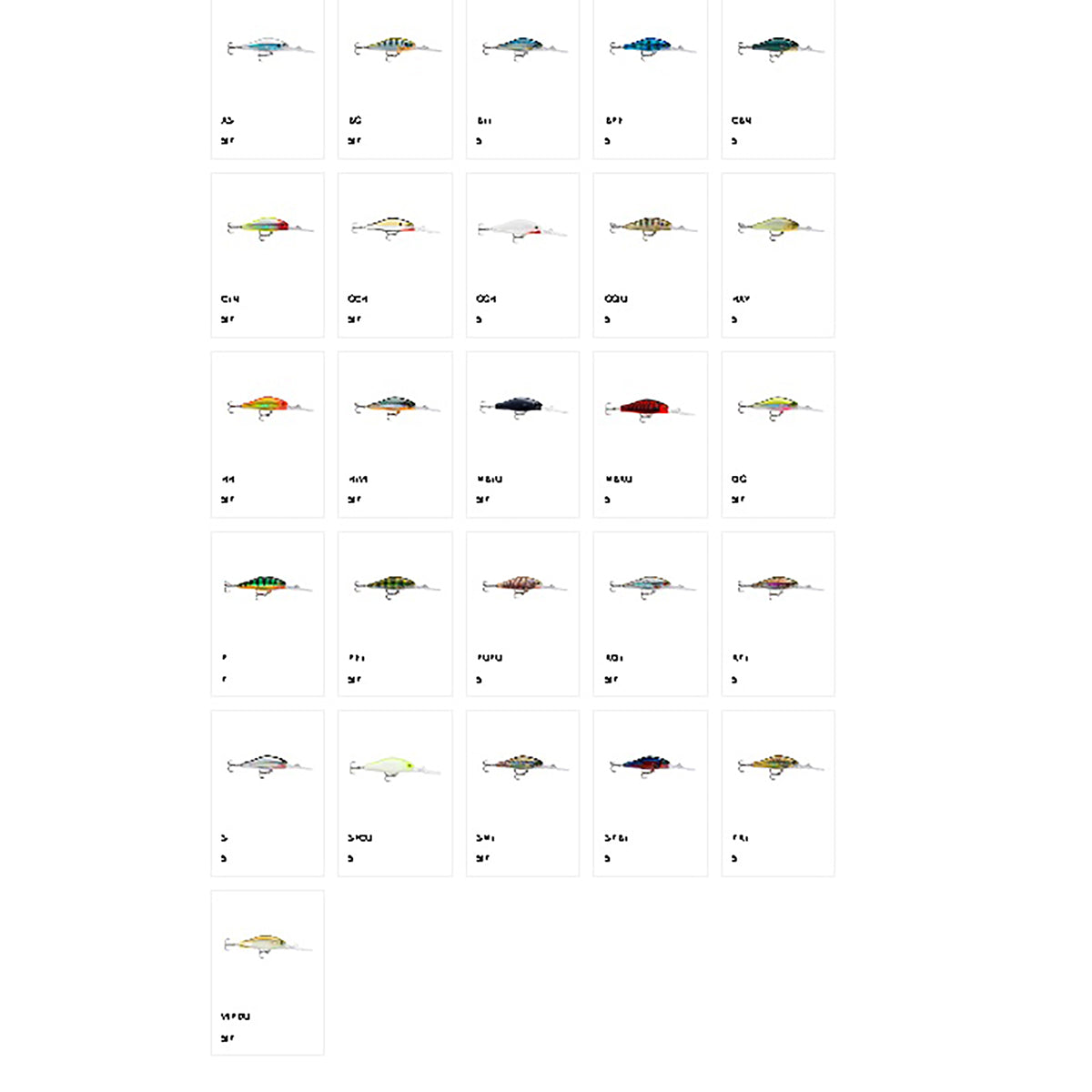 ラパラ(Rapala) シャドウ ラップ ジャック ディープ 7cm SML ライブスメルト SDRJD7 SHADOW RAP JACK DEEP