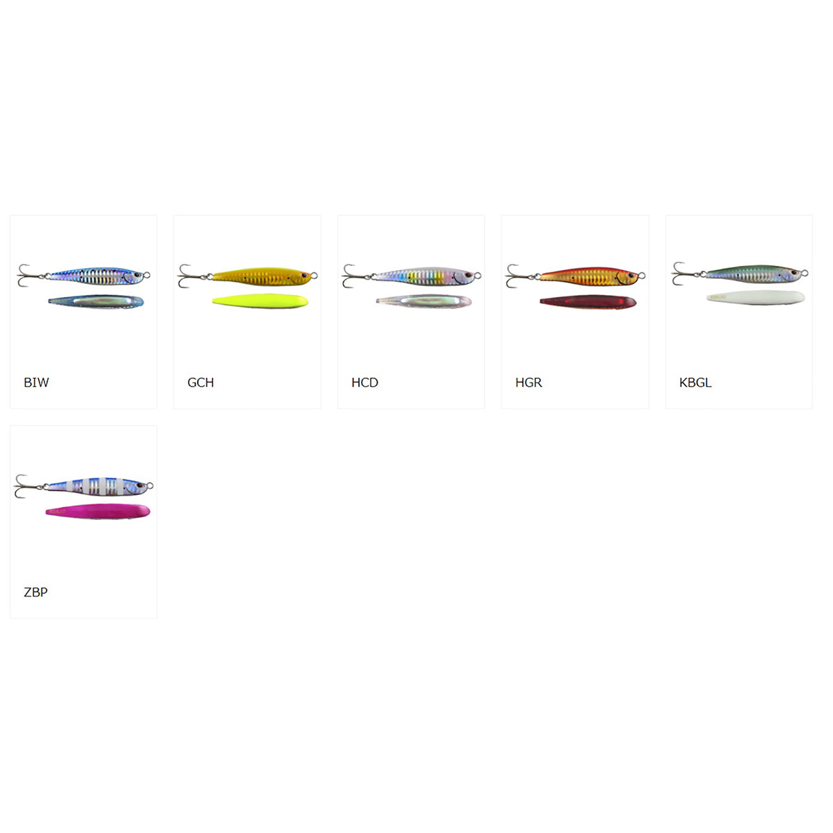 ラパラ(Rapala) GX JIG MINNOW GX ジグミノー 7.8cm 28g イワシ GXJM28-BIW