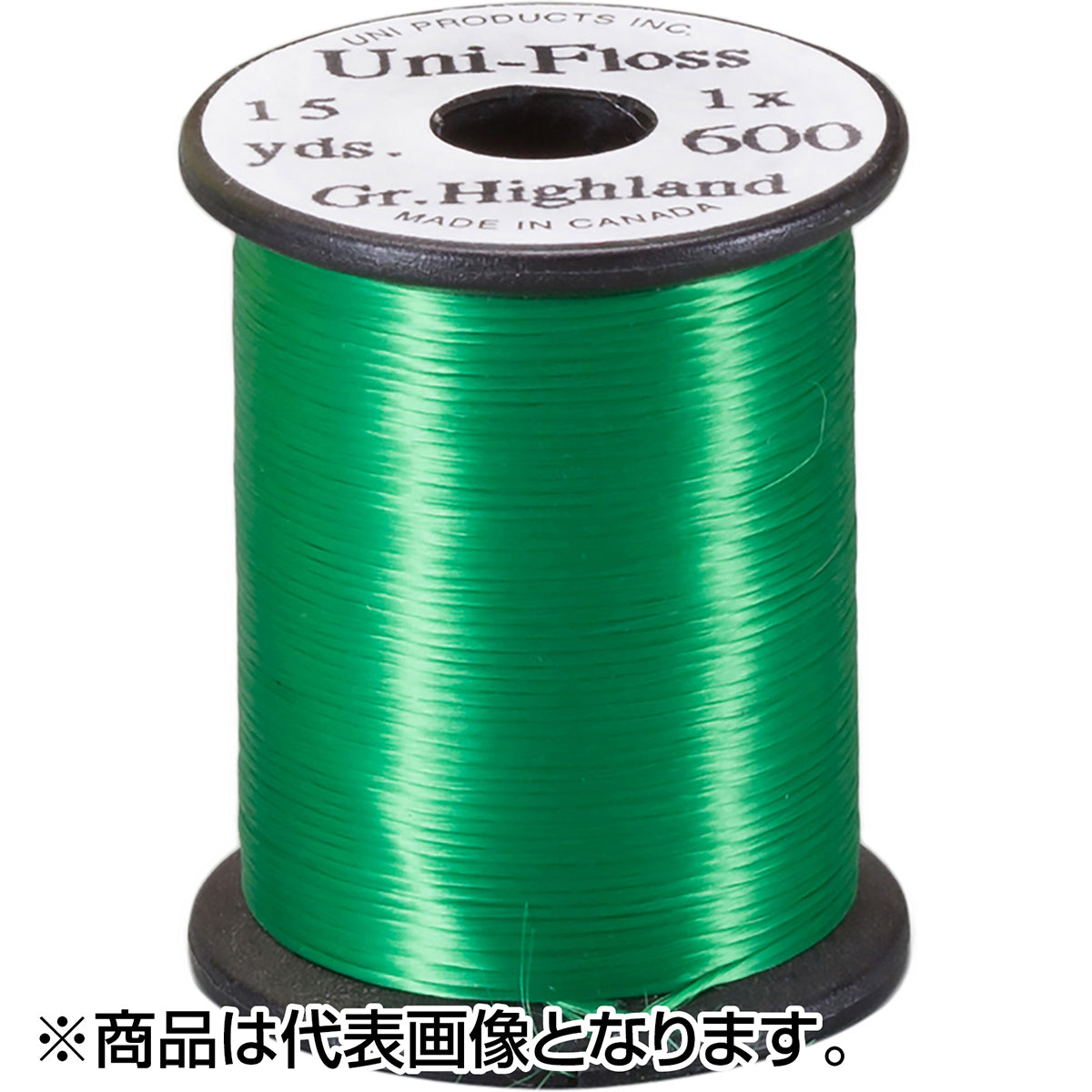 ティムコ(TIEMCO) UNI 15yds. スーパーフロス ハイランドグリーン