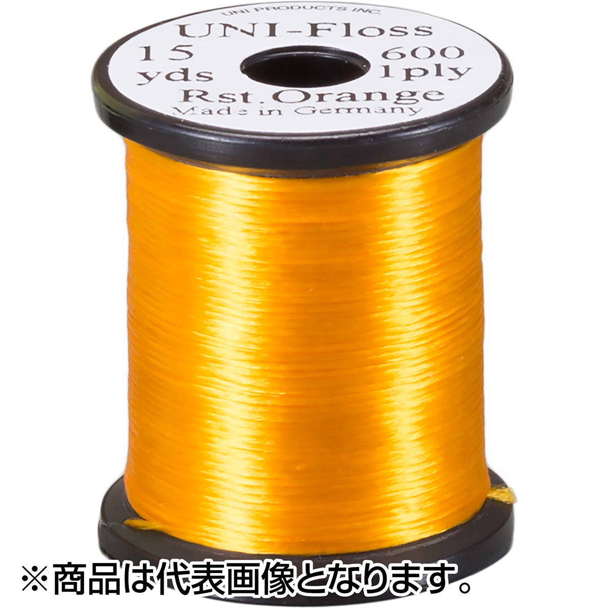 ティムコ(TIEMCO) UNI 15yds. スーパーフロス ラスティーオレンジ