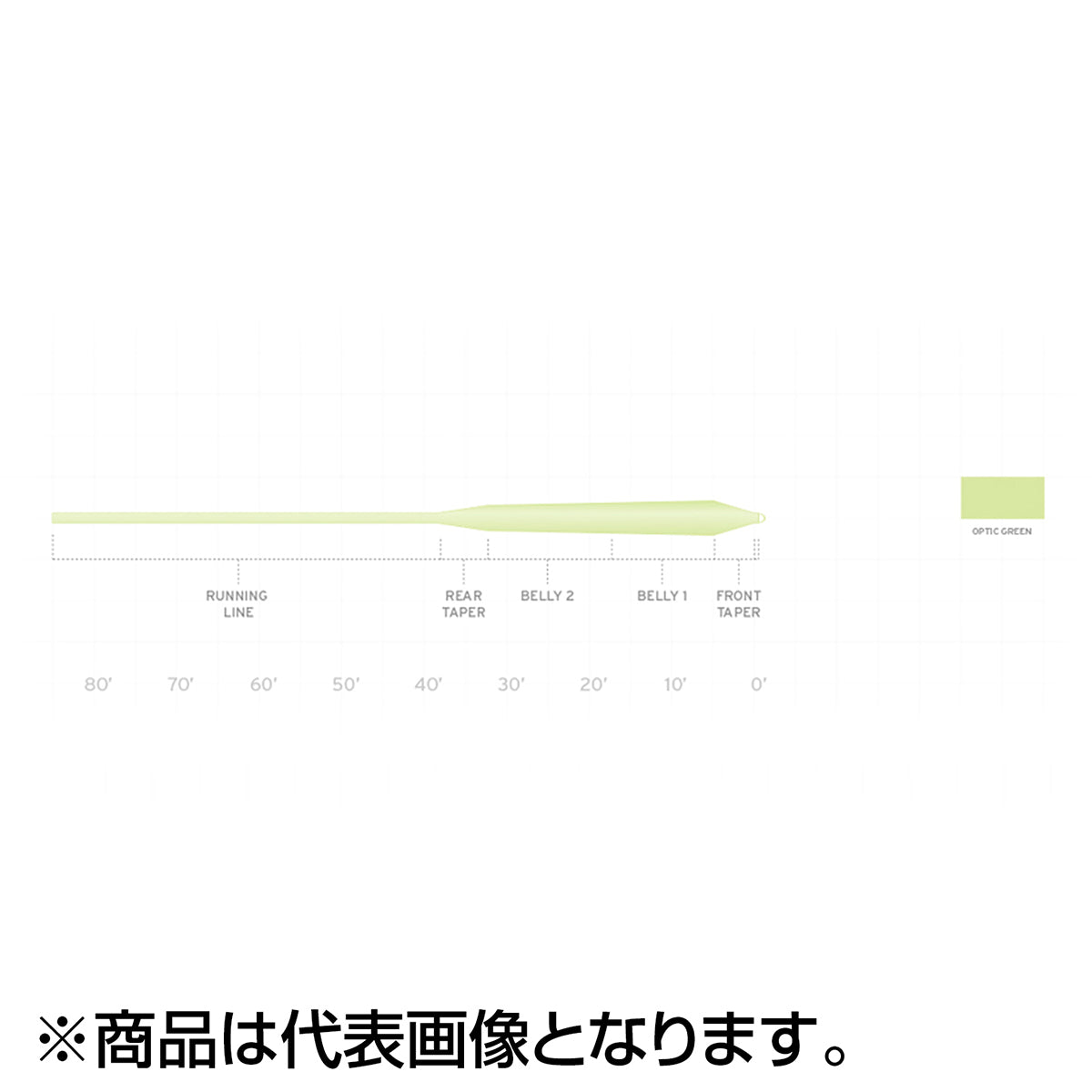 ティムコ(TIEMCO) SA フリークエンシィ フリークエンシィ マグナム WF6F OP.GR 117210