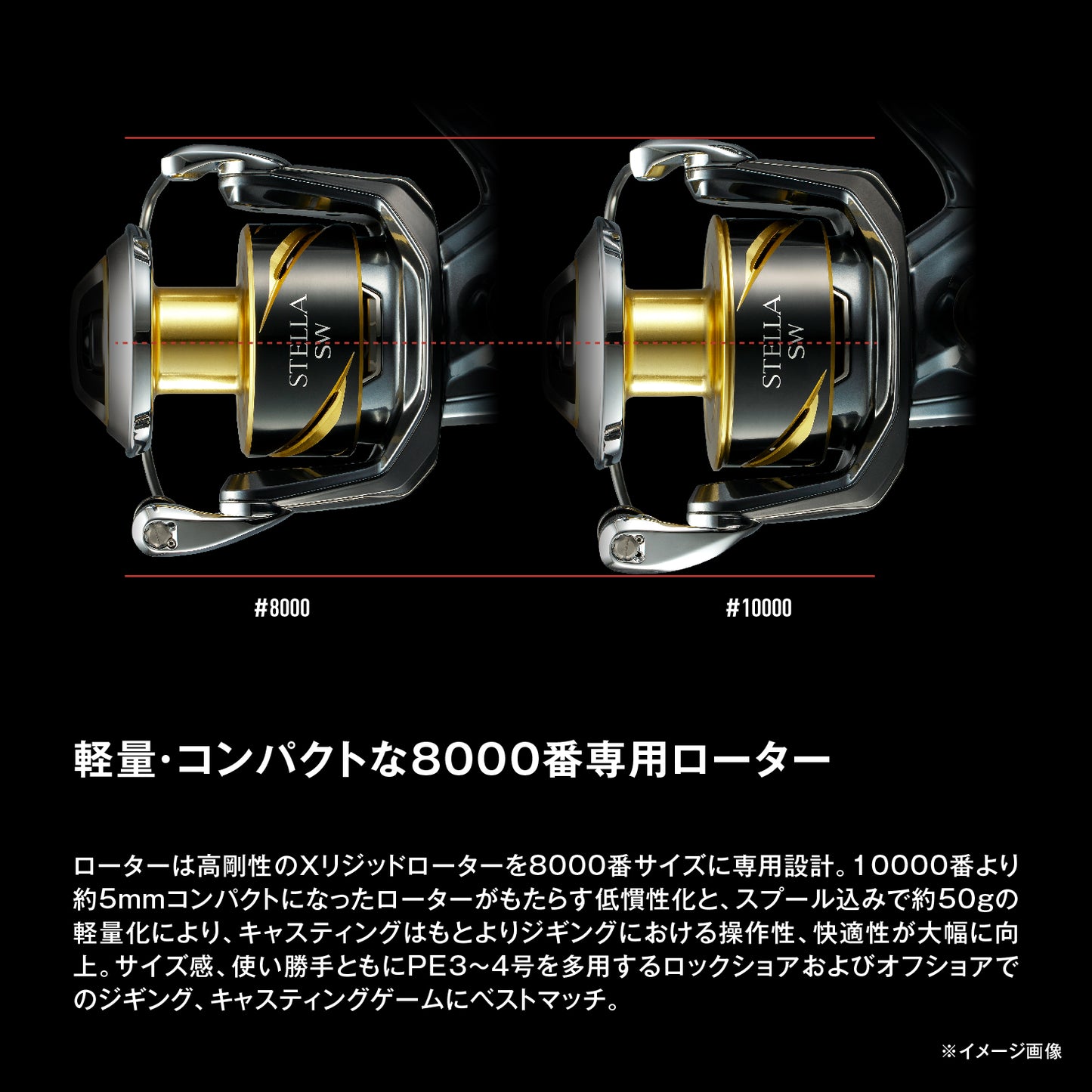 シマノ(SHIMANO) 25 ステラ SW 8000HG