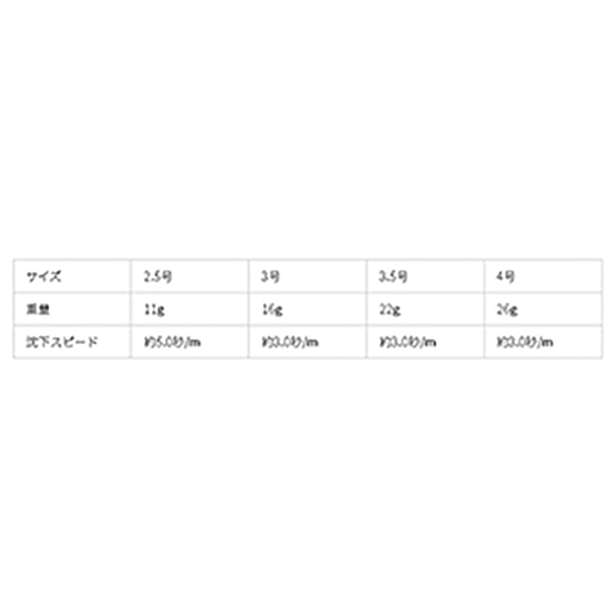 ヤマシタ(YAMASHITA) エギ王 K 2.5号 #001 金アジ