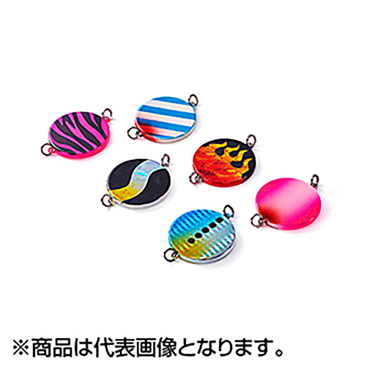 ジャクソン(Jackson) 鮭男爵 サケダンシャク ラウンド 45g RGB レッドグローブルーライン Sakedanshaku Round