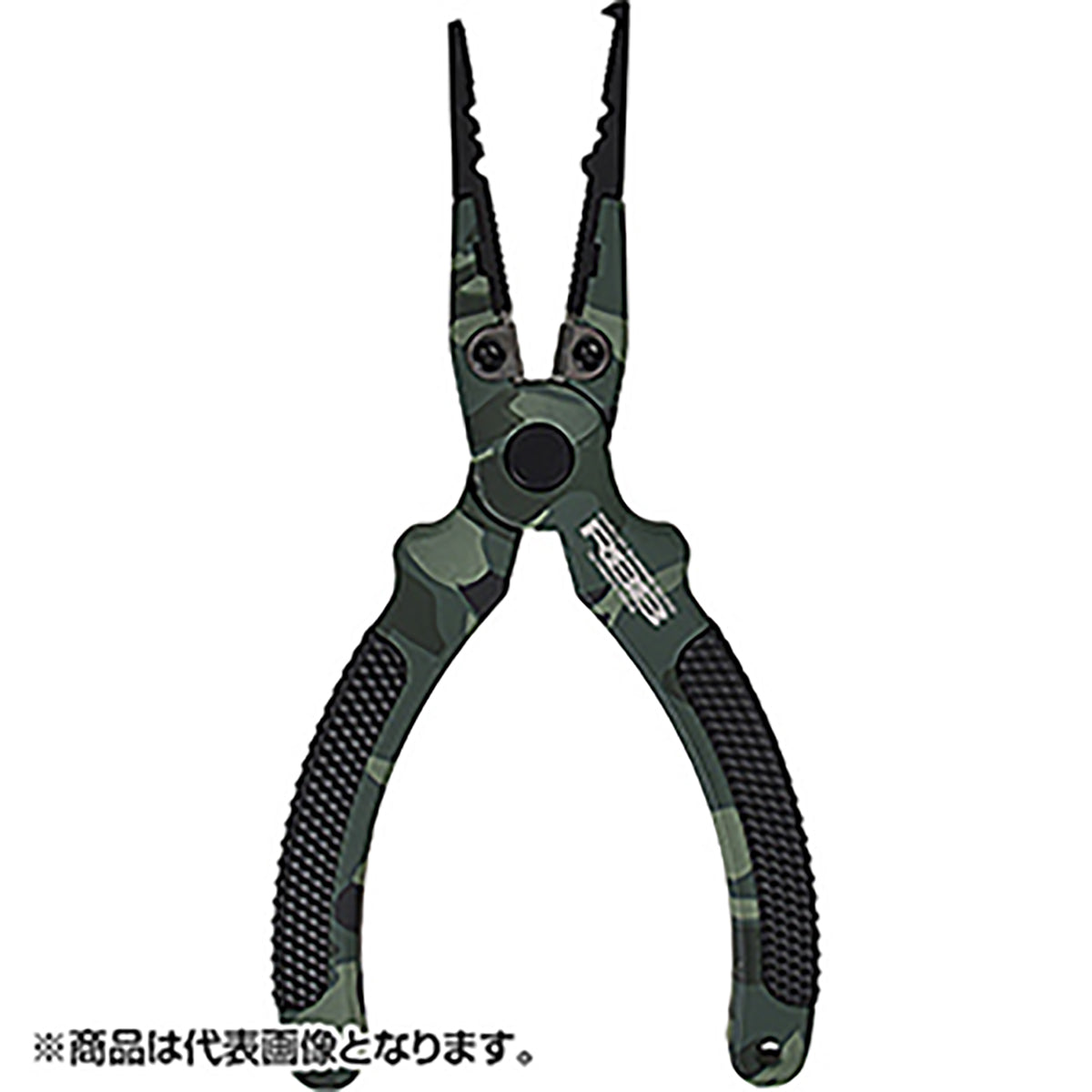 双進(SOSHIN) RBB アルマイトプライヤーII 180mm グリーンカモ 7651