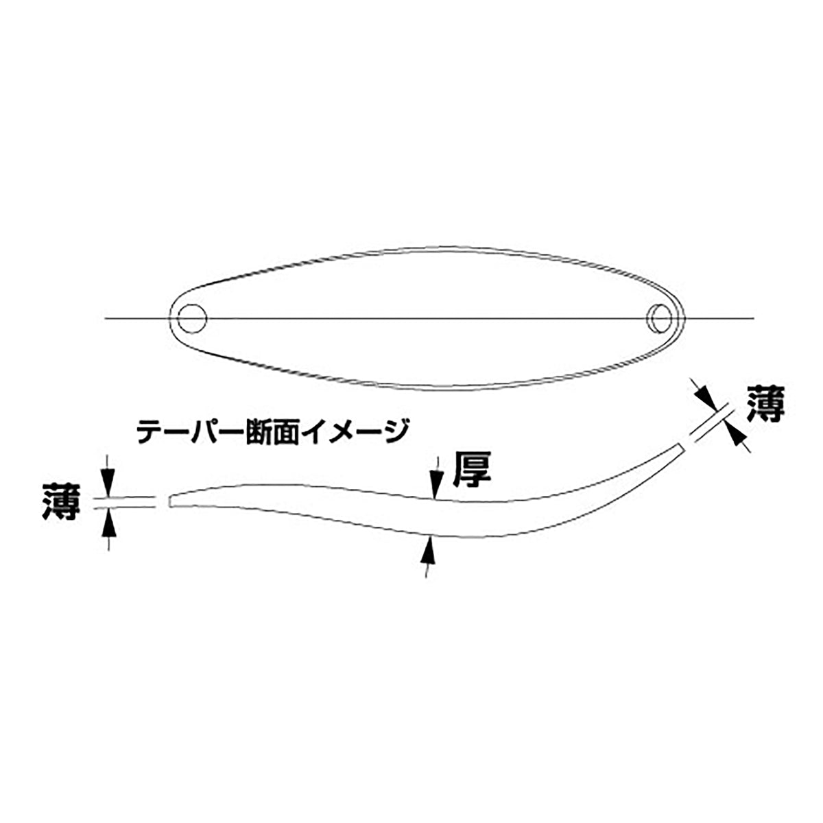 タックルハウス(TACKLE HOUSE) ツインクル スプーン NA 54mm 8.5g #04.モスグリーン(銀メッキ) TSNA8.5