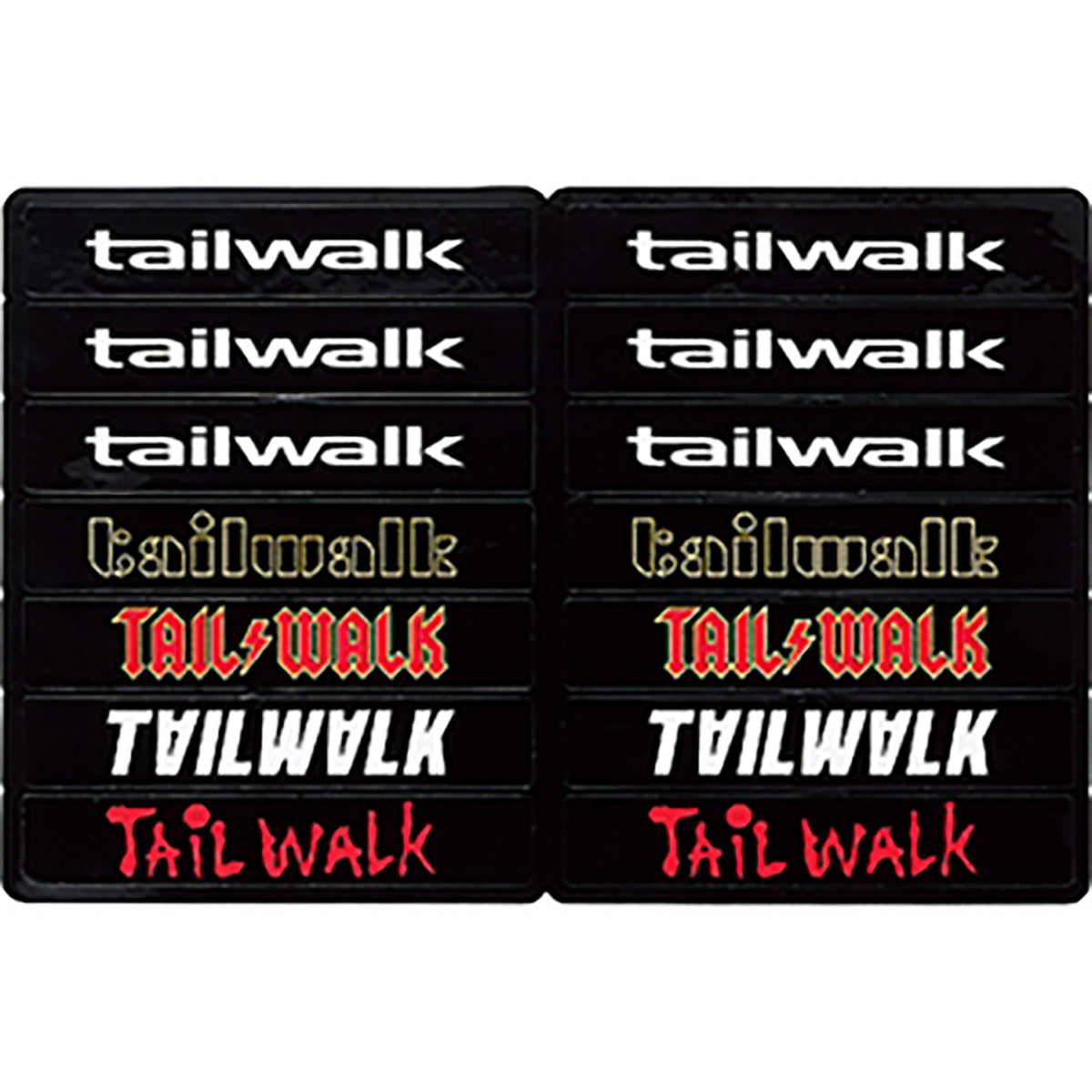 tailwalk(テイルウォーク) ミニボックスロゴステッカー