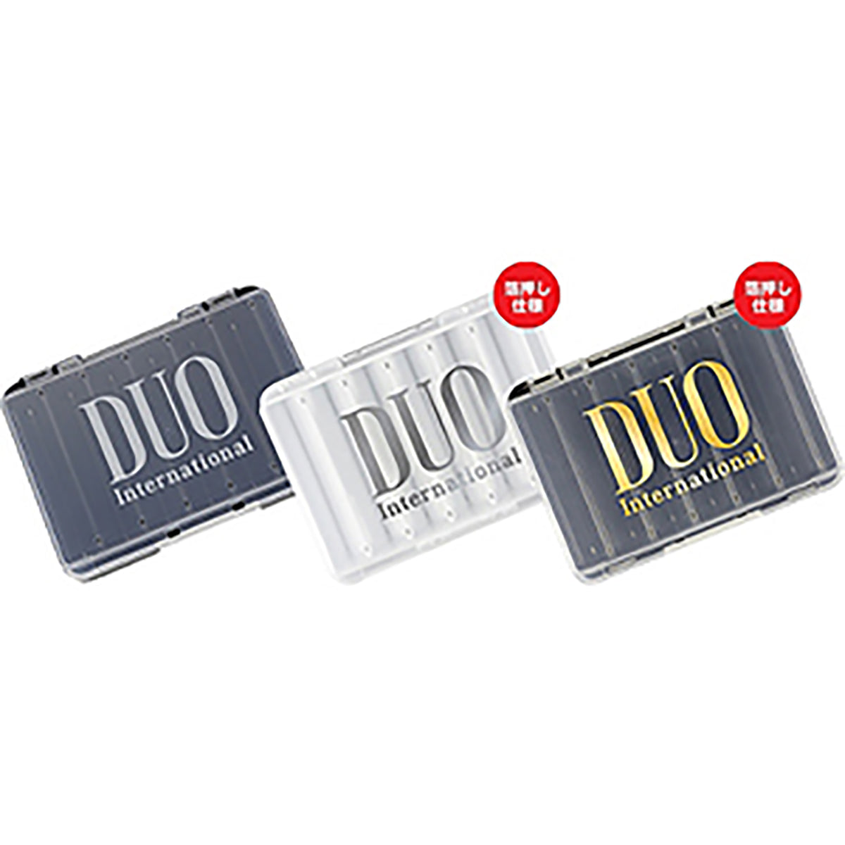 デュオ(DUO) ルアーケース リバーシブル D86 パールブラック/ゴールド箔