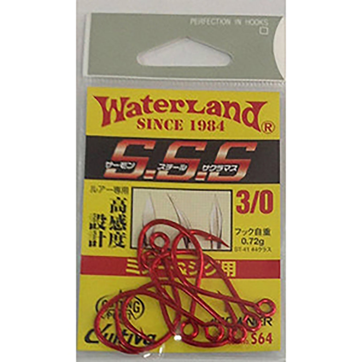 ウォーターランド(WATERLAND) SSSフック ミノージグ用 #3/0