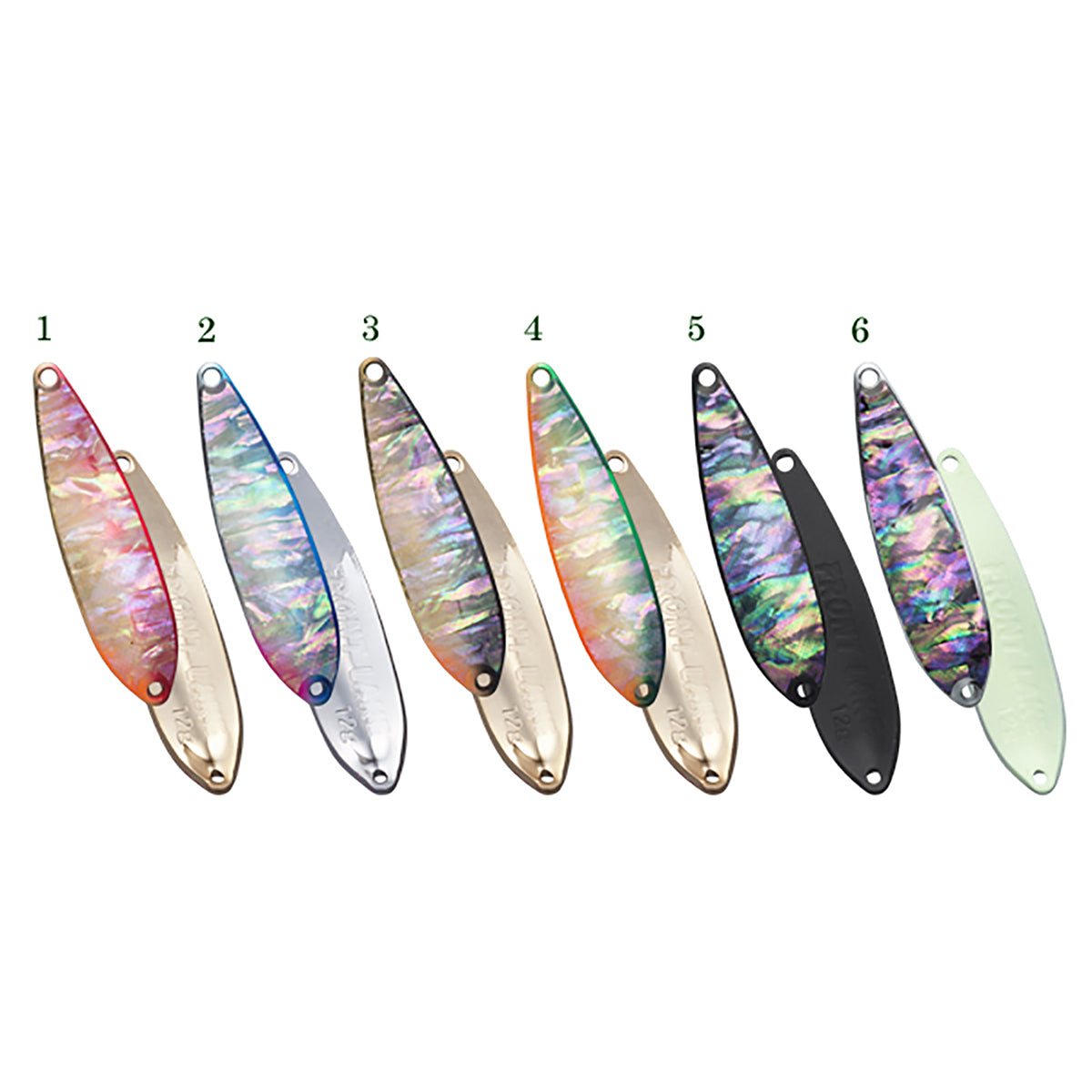 フォレスト(FOREST) フロントレイクアワビ 6.8g #4 グリーンオレンジベリー