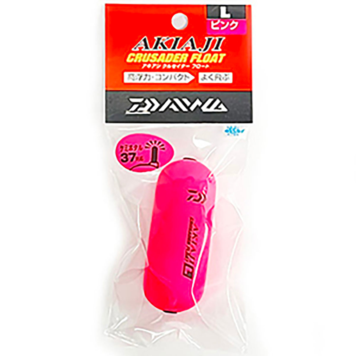 ダイワ(DAIWA) アキアジクルセイダーフロートピンク L