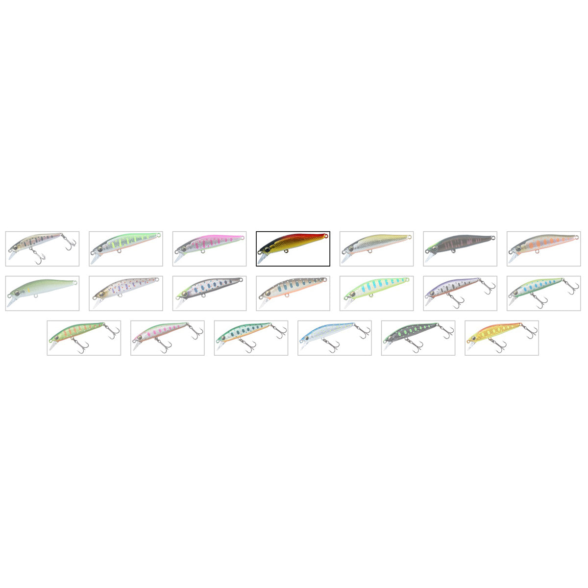 ダイワ(DAIWA) 20 SilverCreek ミノーダートカスタム 48S アカキン