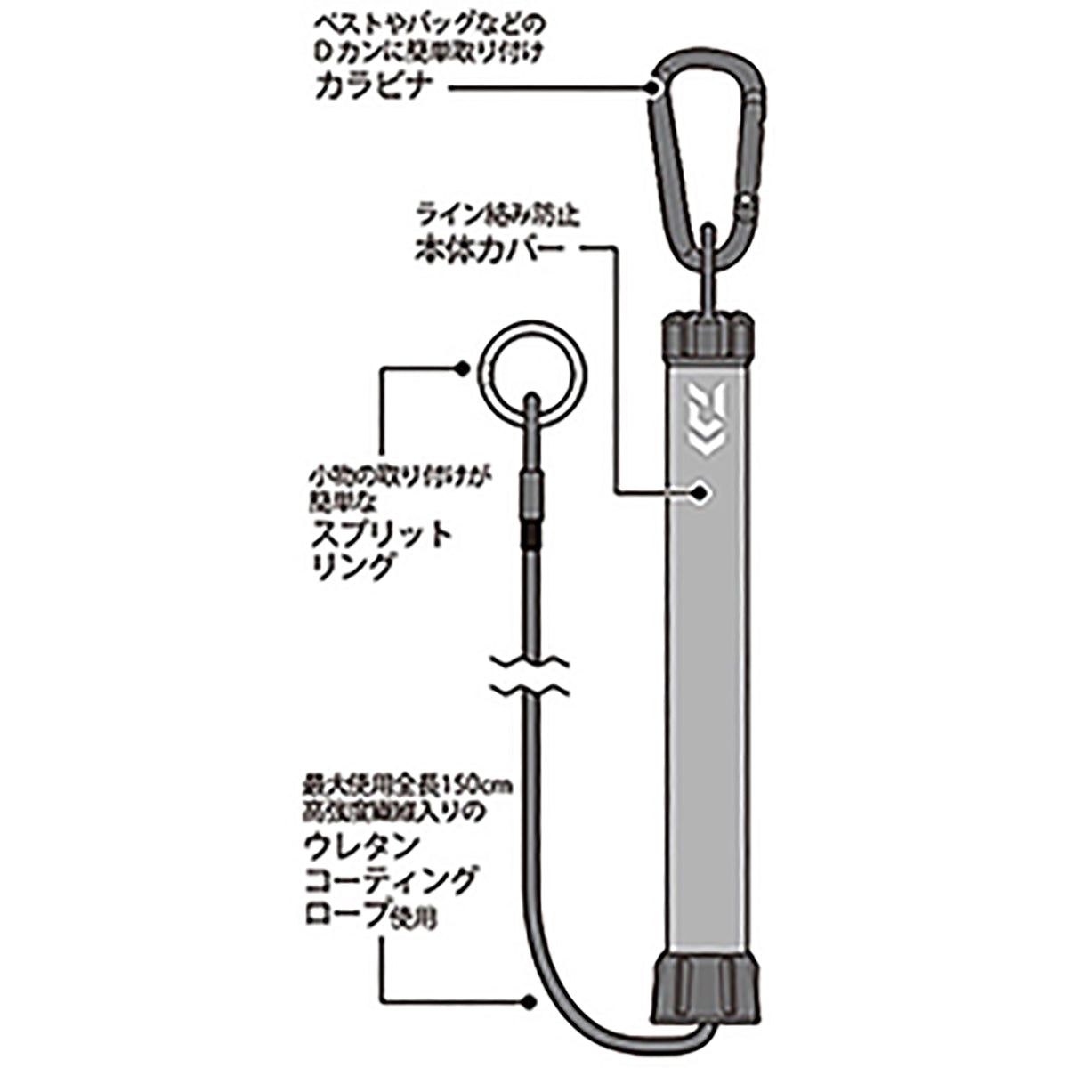 ダイワ(DAIWA) 22 セーフティストラップ ゴールド