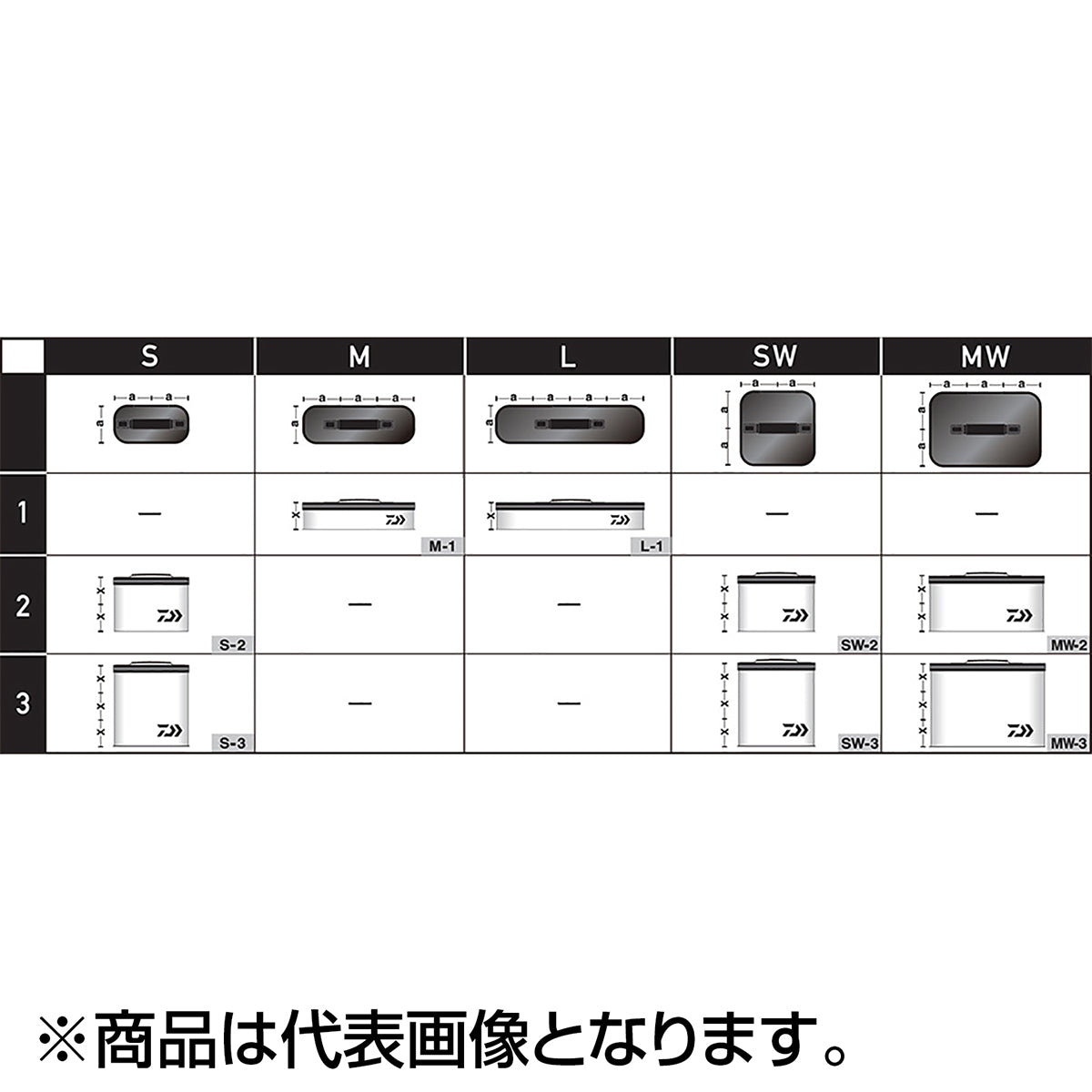 ダイワ(DAIWA) システムツールバッグ S-3(A) ブラック