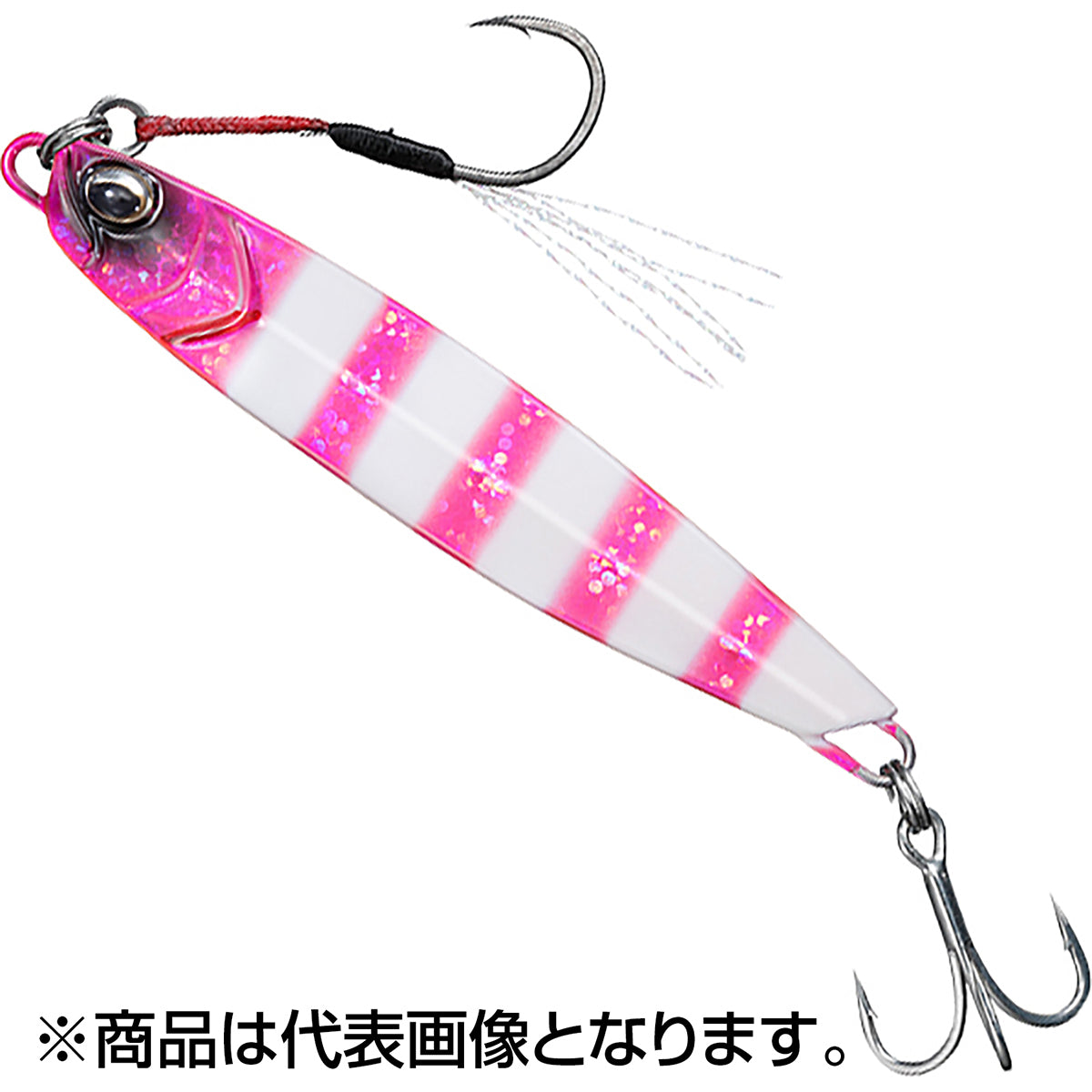 ダイワ(DAIWA) サムライジグR 92mm 40g ルミピンクゼブラ