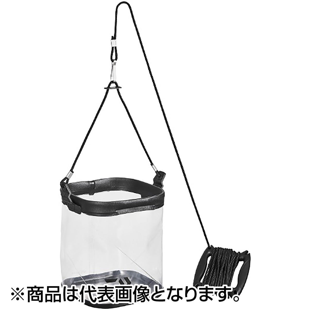 ダイワ(DAIWA) 水くみバッカン S19(K) クリアブラック