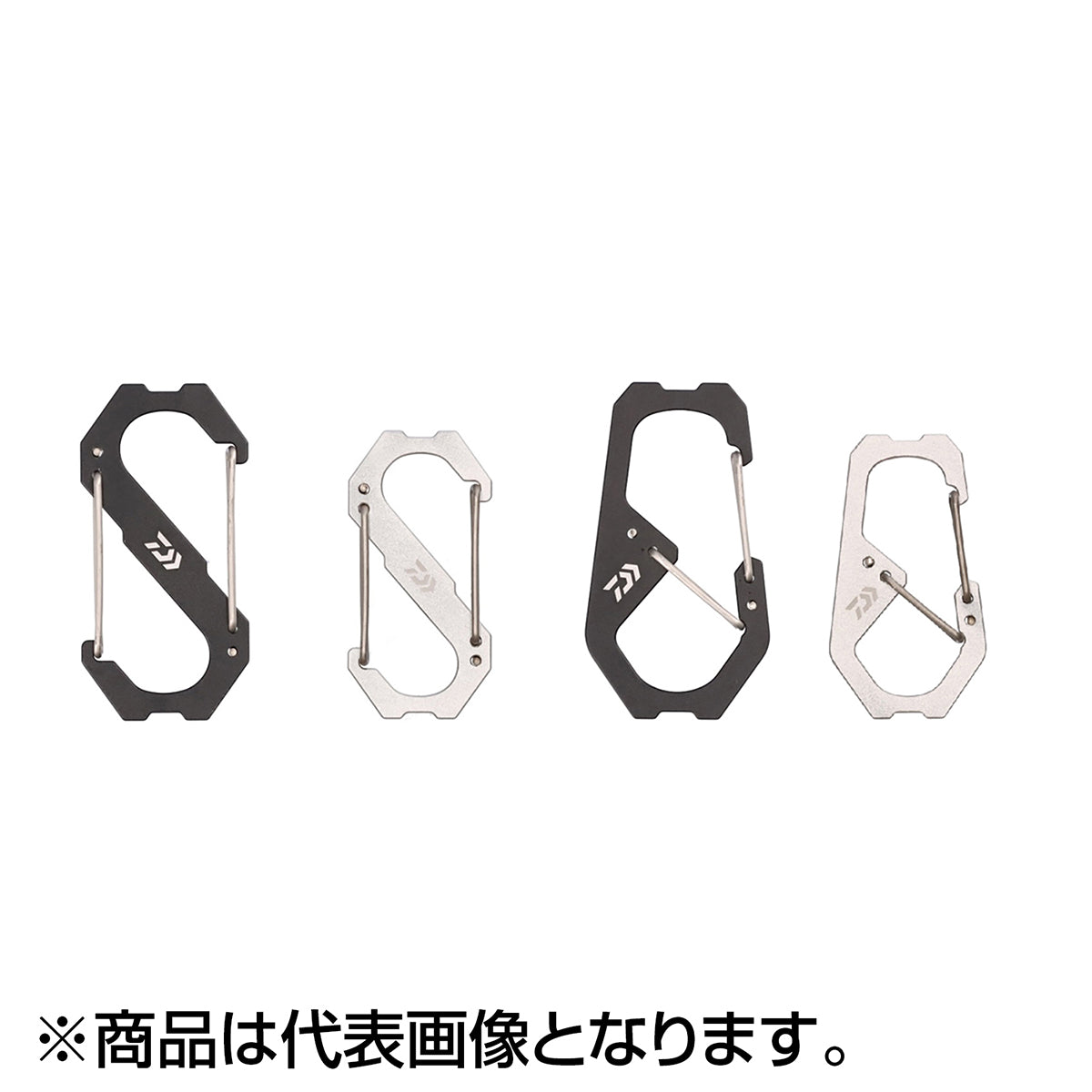 ダイワ(DAIWA) フィッシングカラビナ 60 タイプS ブラック