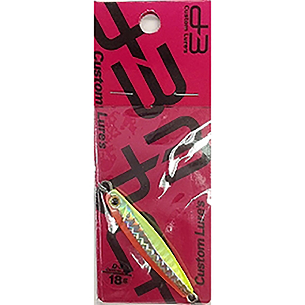 D3カスタムルアーズ(D3 Custom Lure's) ジグ 18g #12 チャート