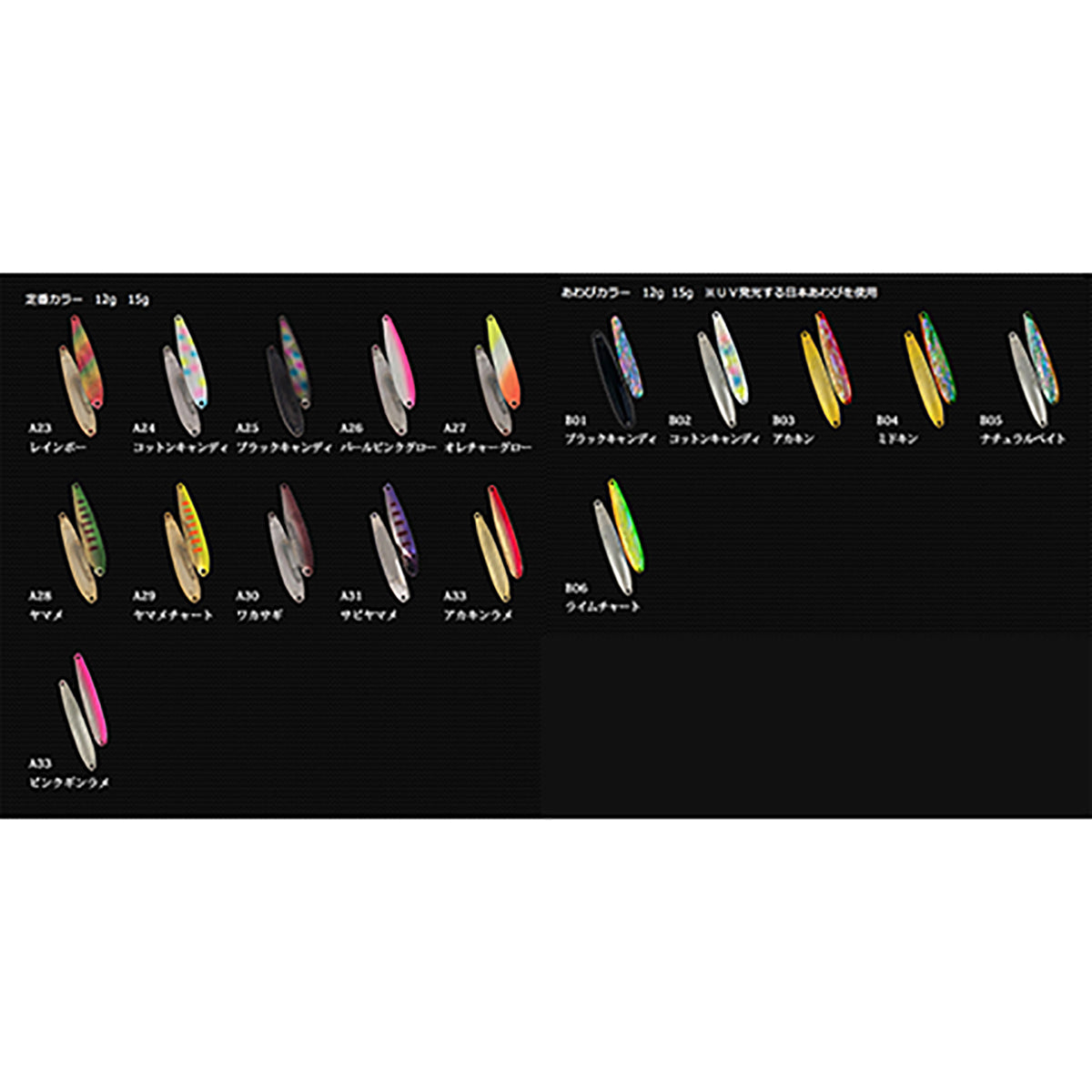 アイビーライン(IVYLINE) ギーガ あわびUV 71mm 12g B02 コットンキャンディ