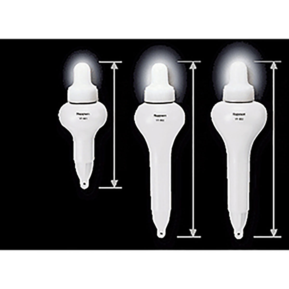 ハピソン(Hapyson) 白色発光高輝度LED自立ウキ 6号 YF-883