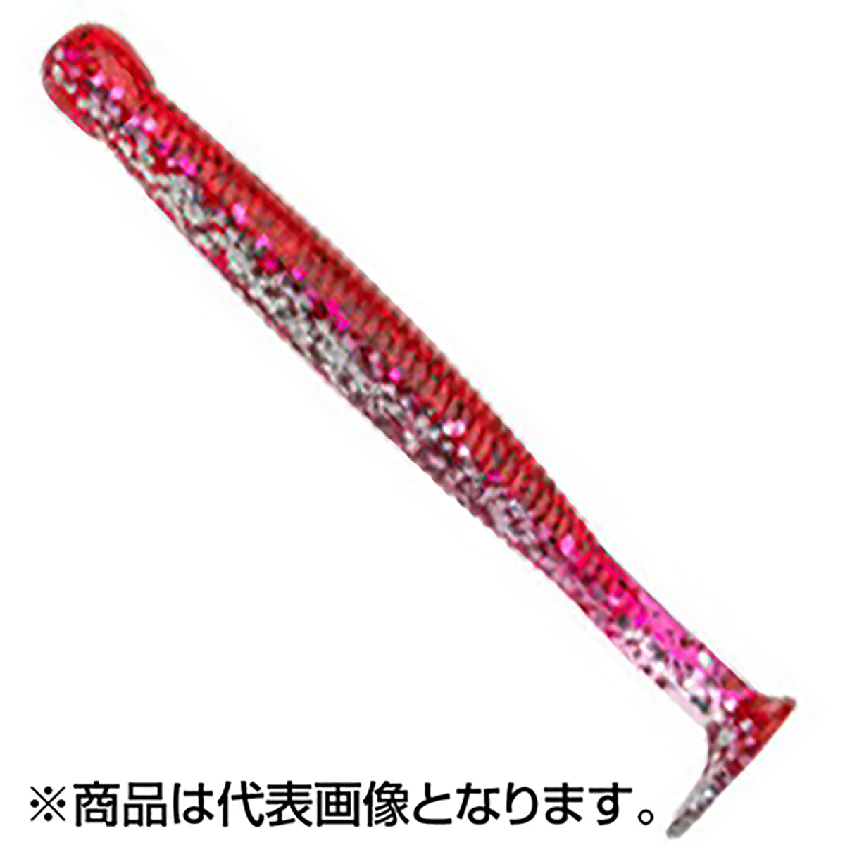 エコギア(ECOGEAR) グラスミノー S 1-3/4インチ/ 42mm #111 クリアGlt./レッドスモールブラック+レッドGlt. バック
