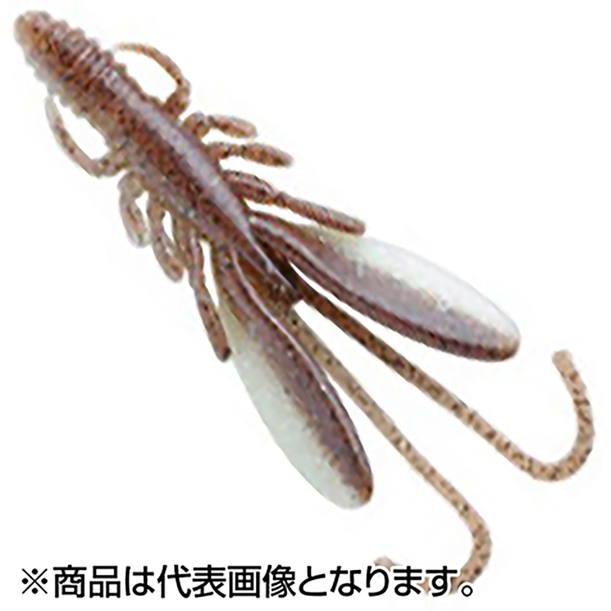 エコギア(ECOgEAR) バグアンツ 2インチ/60mm #245 ホタルイカ(夜光)