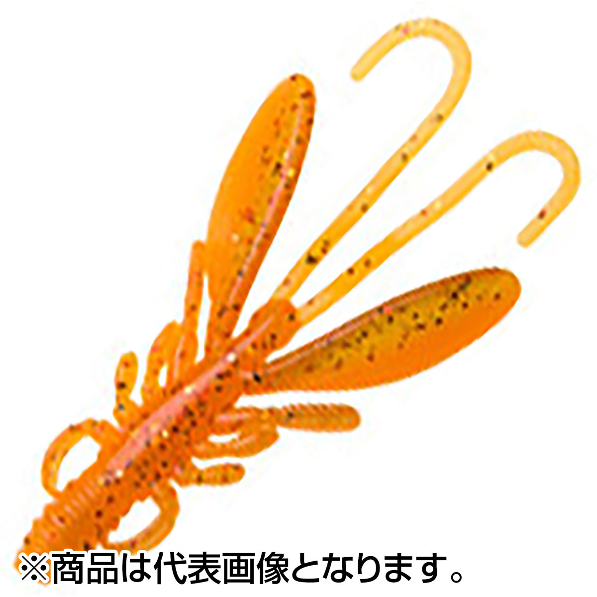 エコギア(ECOGEAR) チヌ職人 バグアンツ 2インチ/60mm #286 なにわオレンジUV