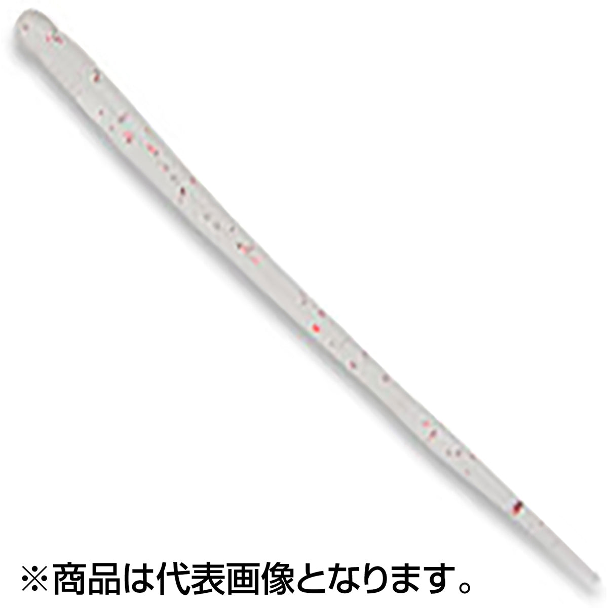 エコギア(ECOGEAR) アジ職人 ソフトサンスン 3インチ/72mm #288 クリア レッドFlk.