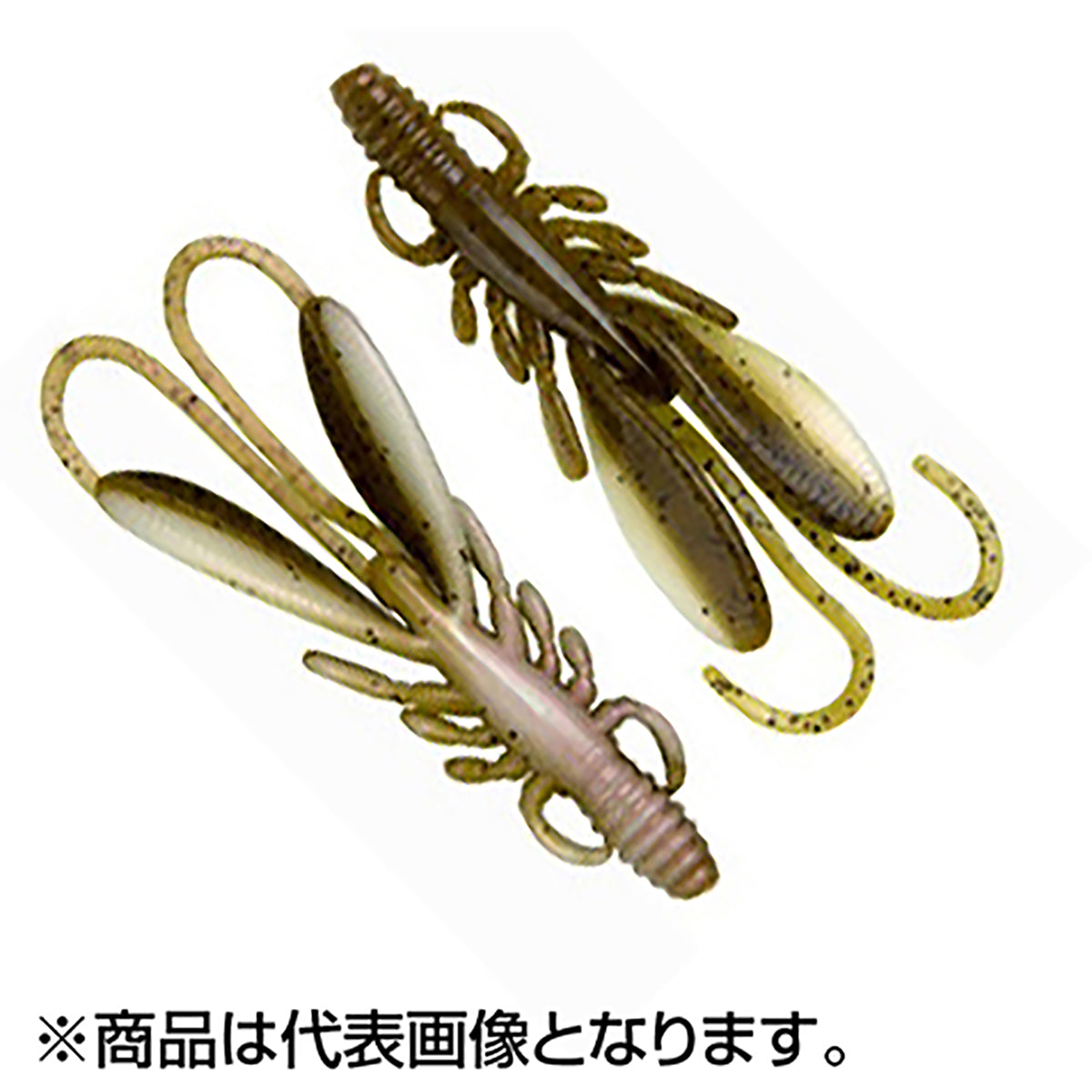 エコギア(ECOgEAR) チヌ職人 バグアンツ 2インチ/60mm #341 ムーンライトUV