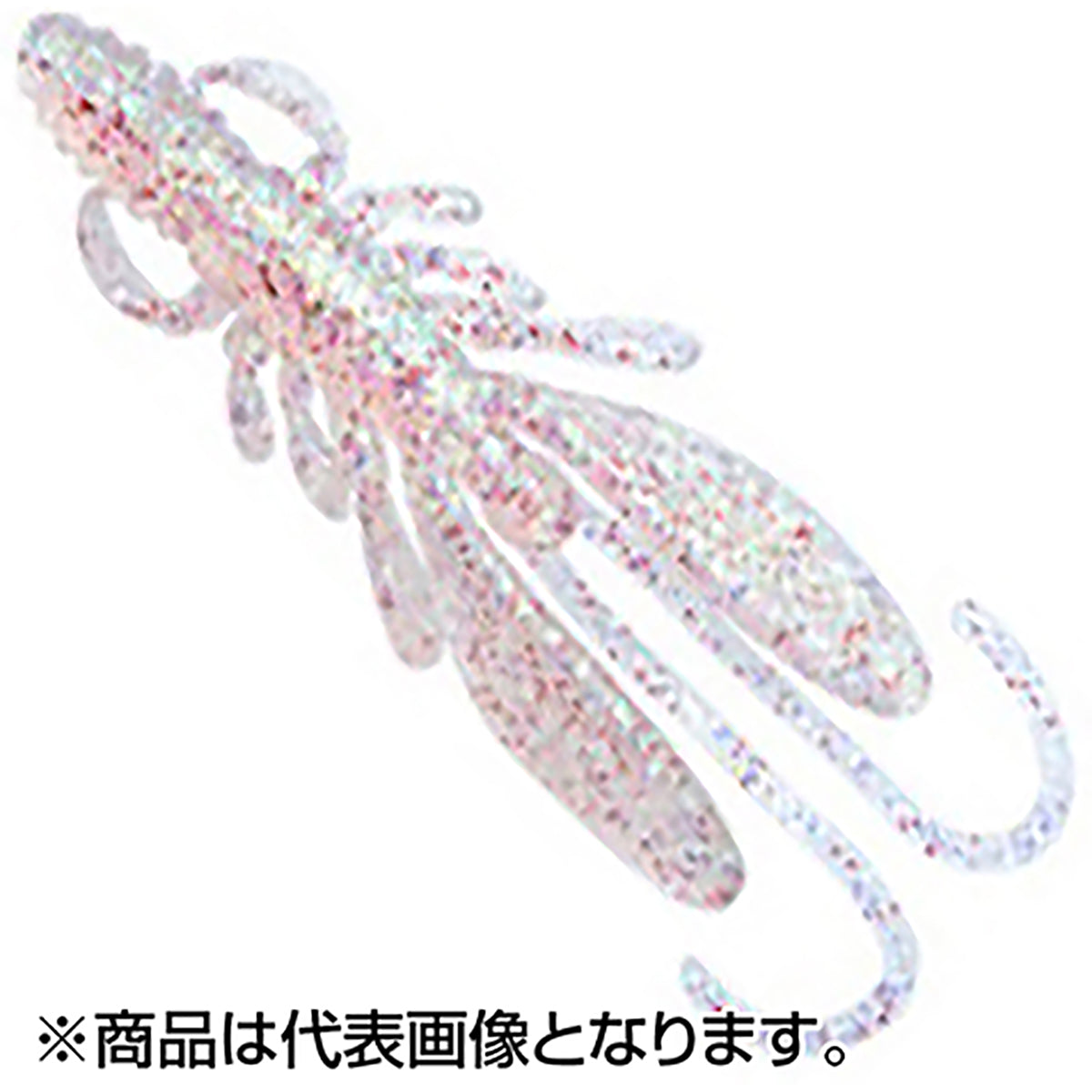エコギア(ECOgEAR) バグアンツ 2インチ/60mm #323 北陸クリアホロ