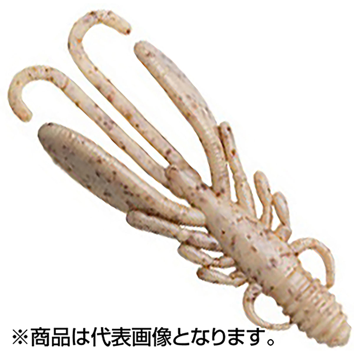 エコギア(ECOgEAR) 熟成アクア バグアンツ 2インチ/56mm J05 パールシラス(夜光)