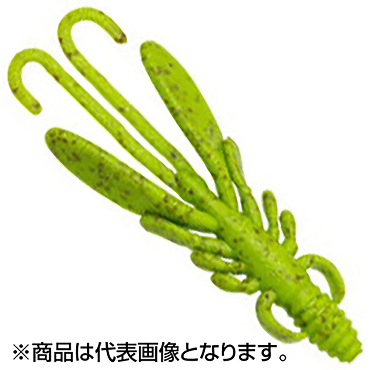エコギア(ECOgEAR) 熟成アクア バグアンツ 3.3インチ/83mm J12 まずめチャート(夜光)