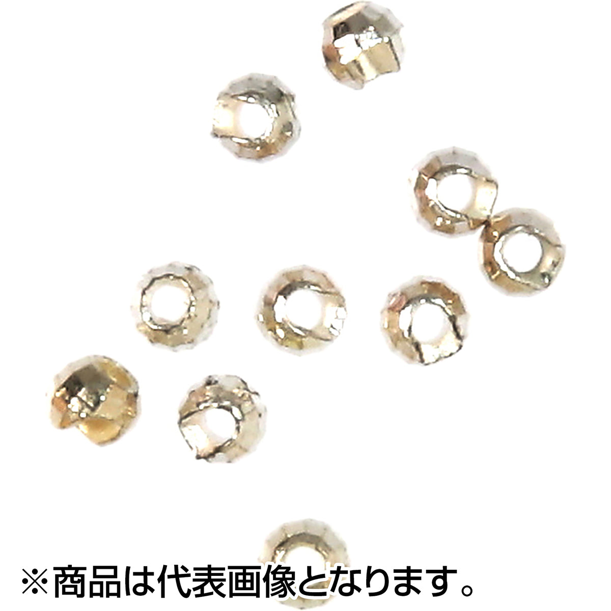 ティムコ(TIEMCO) タングステンビーズプラス XS 2.5mm シルバー(ミラーボールカット)