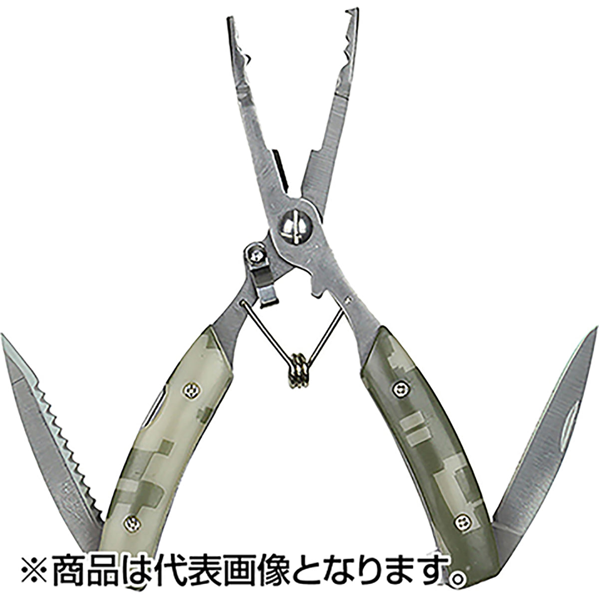 大阪漁具(OGK) PEカットナイフスプリットプライヤー OG487ST