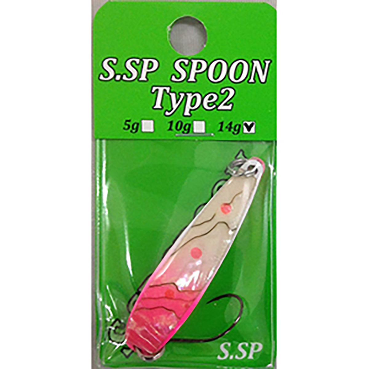 SSPスプーン Type2 14g #10 PWシェル