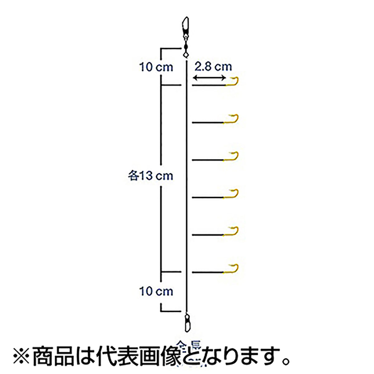 ダイワ(DAIWA) クリスティア 快適ワカサギ仕掛け KK速攻 マルチ 6本 1.5号