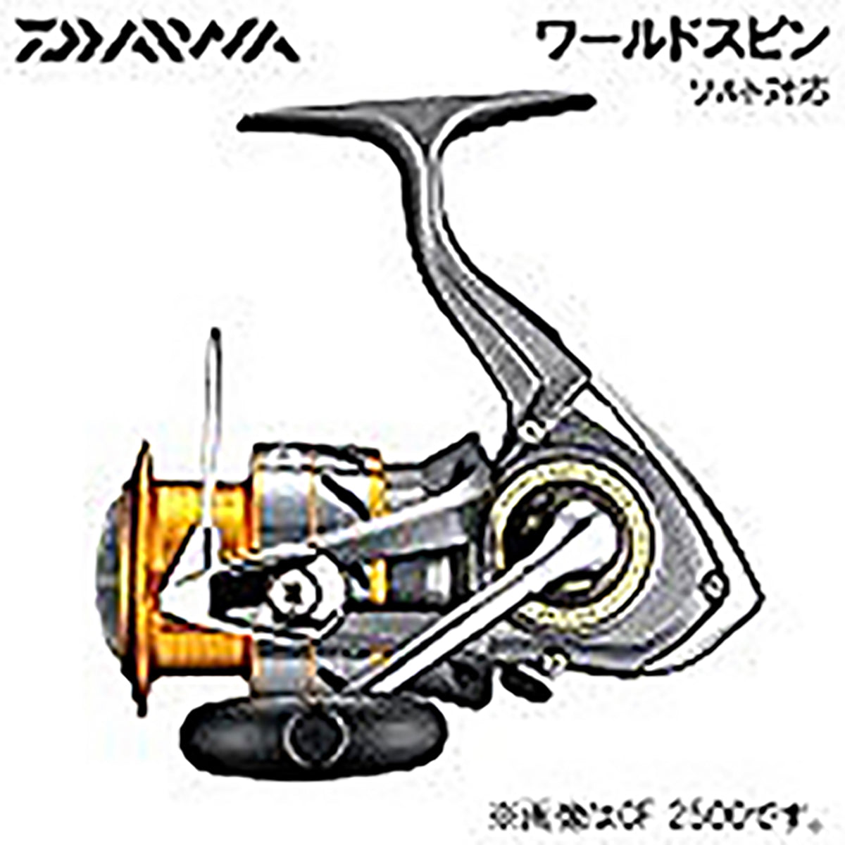 ダイワ(DAIWA) 17 ワールドスピンCF 2000