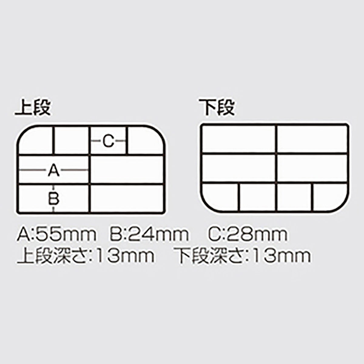メイホウ(MEIHO) バーサス ブラック VS-388DD タックルボックス ツールボックス 道具箱