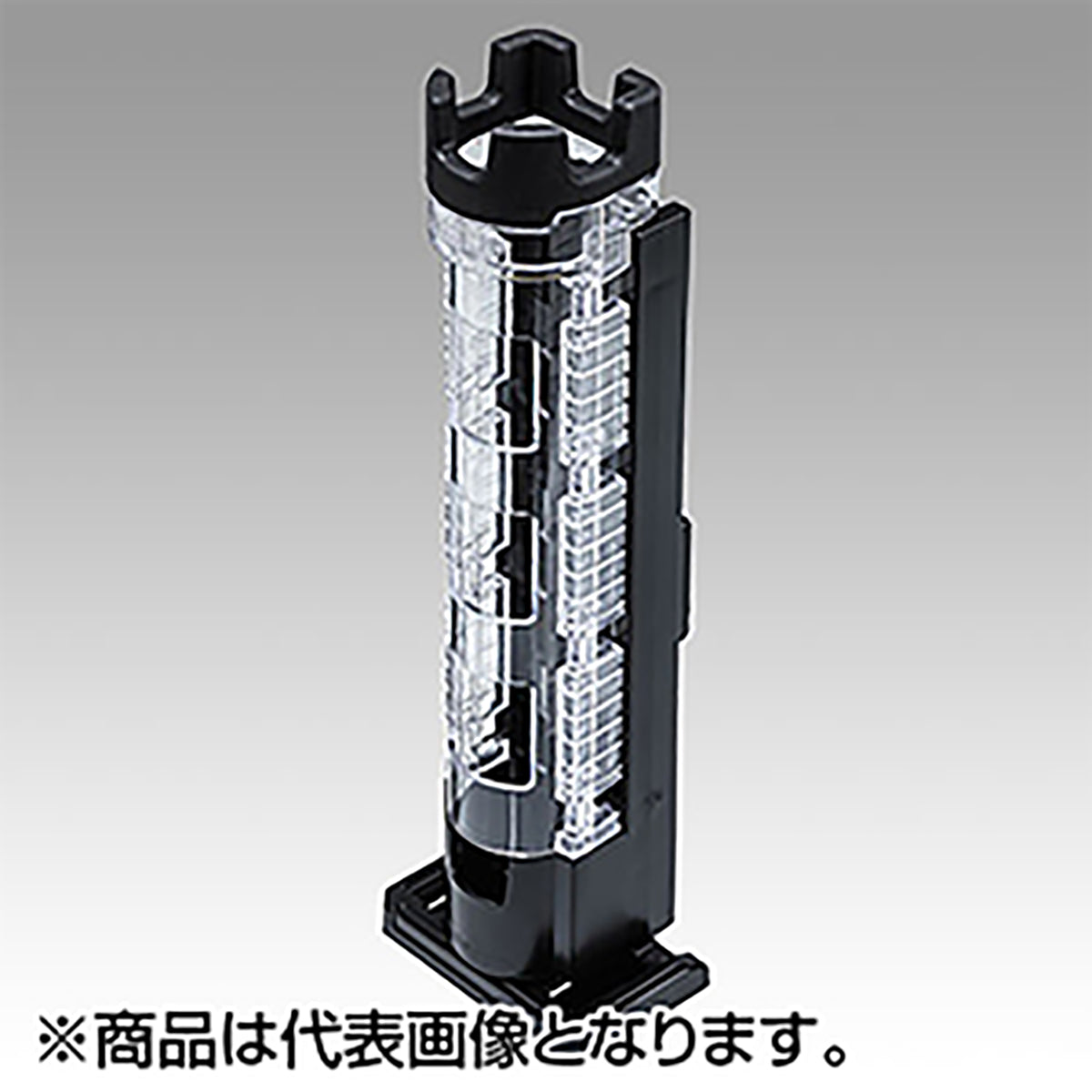 メイホウ(MEIHO) ロッドスタンド BM-300 Light クリア×ブラック タックルボックス ツールボックス 道具箱