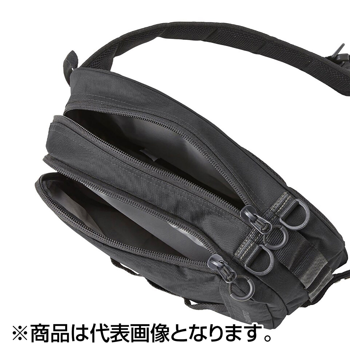 シマノ(SHIMANO) スリング ショルダーバッグ S ブラック BS-025T