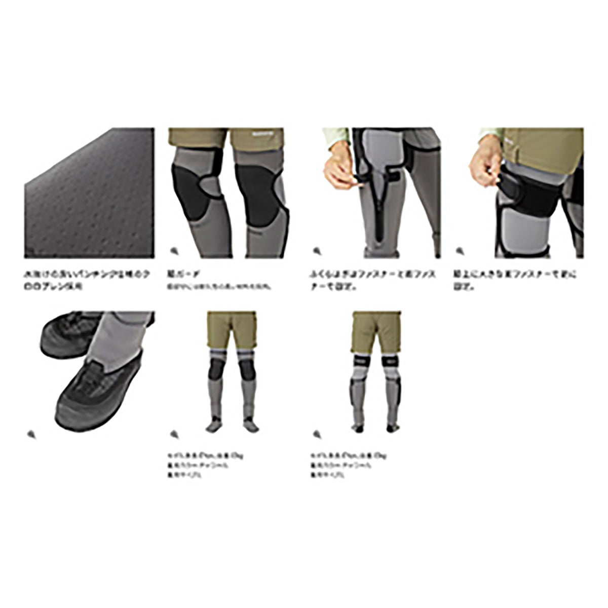 シマノ(SHIMANO) スタンダードゲーター S チャコール FI-003V