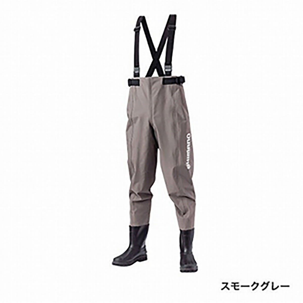 シマノ(SHIMANO) ハイパーウェーダー ウエストハイ・カットフェルトソール L 25.5-26.0 スモークグレー FF-051T ウェイダー ウェダー ウエダー 胴長 防水