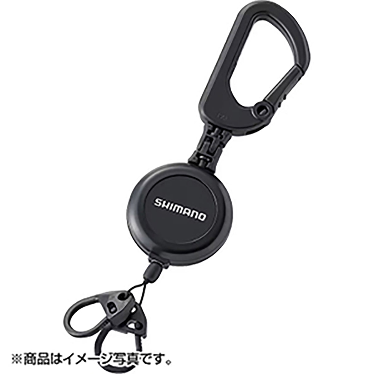 シマノ(SHIMANO) カラビナリールCR ブラック UH-211W
