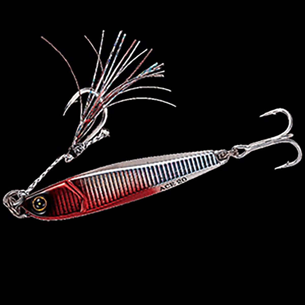ハヤブサ(hayabusa) ジャックアイ エース 30g #8 流血シルバー FS-415