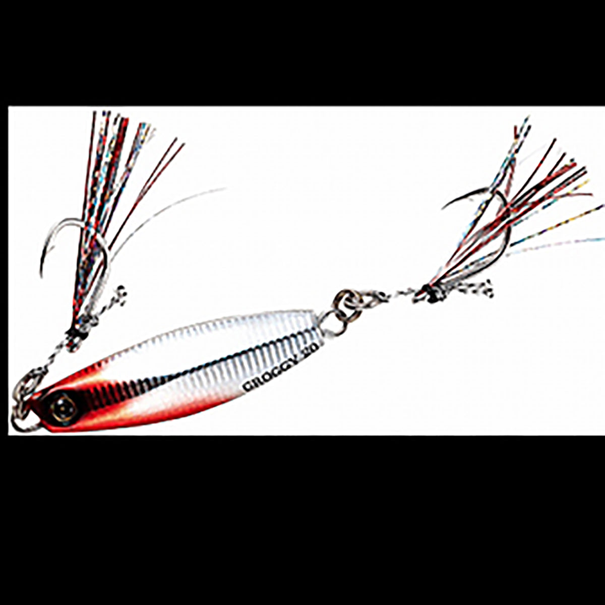 ハヤブサ(hayabusa) ジャックアイ グロッキー 30g #8 流血シルバー FS-416