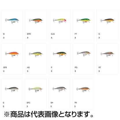 ラパラ(Rapala) オリジナル フローター 18cm 21g RT レインボートラウト F18_0022677001227