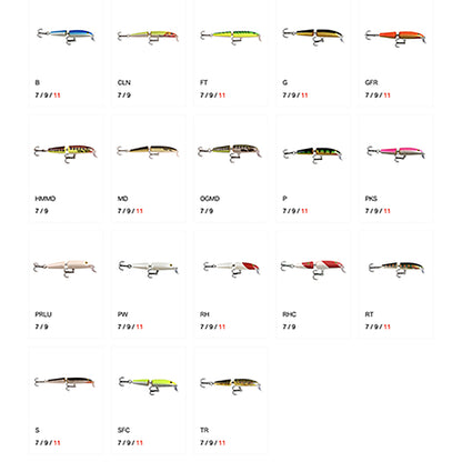ラパラ(Rapala) カウントダウン ジョインテッド 9cm 11g G ゴールド CDJ9