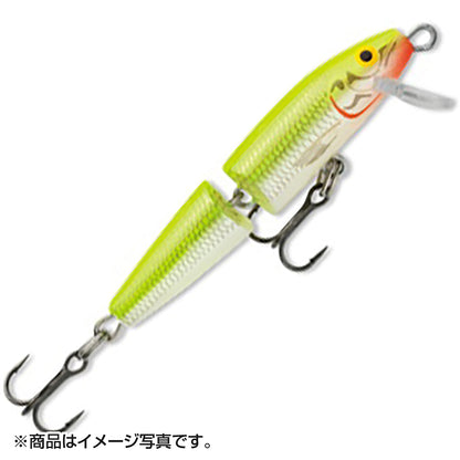 ラパラ(Rapala) FLOATING JOINTED フローティング ジョインテッド 5cm 4g シルバーブルーレセントチャートリュース J5-SFC_0022677070834