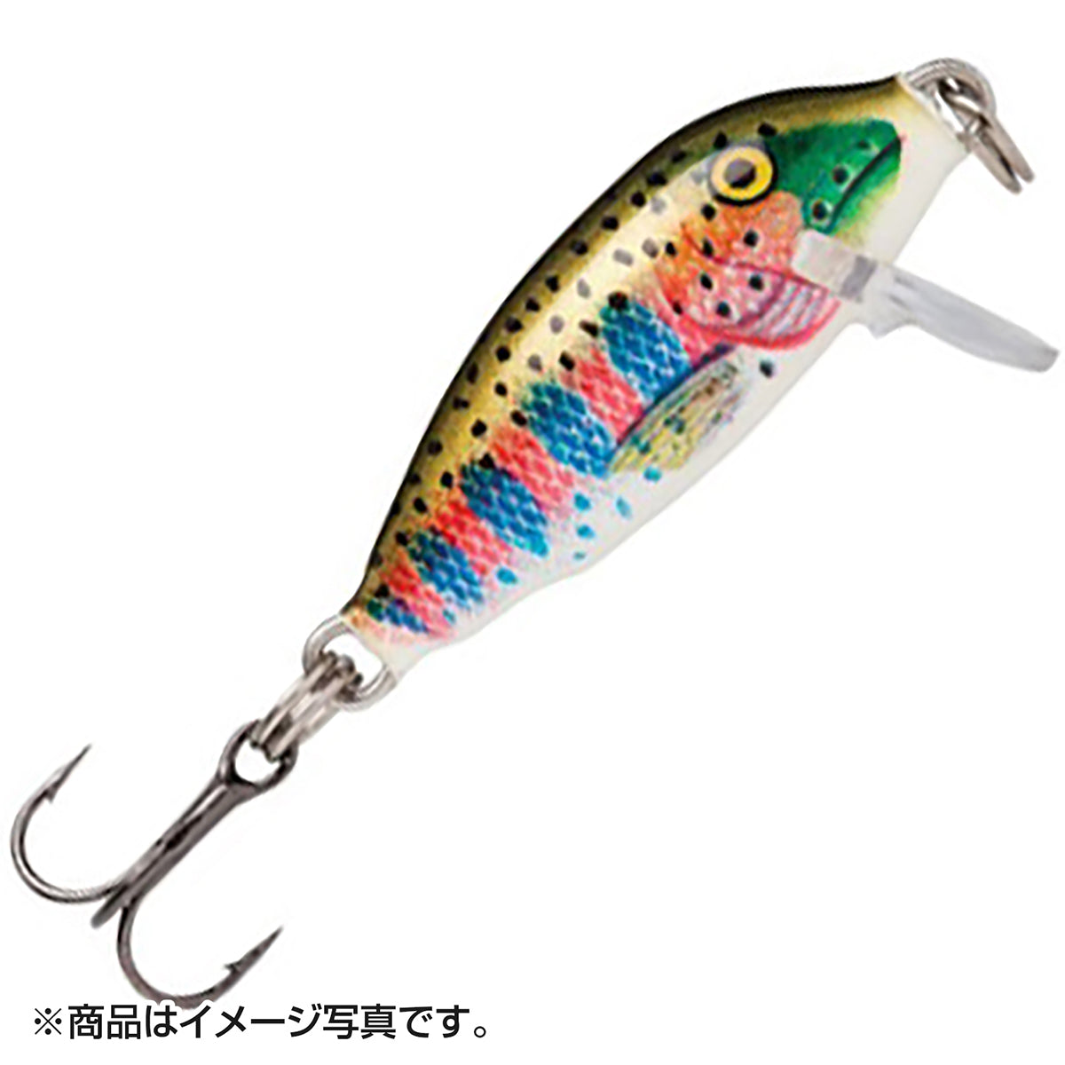 ラパラ(Rapala) COUNT DOWN Universal color カウント ダウン ユニバーサルカラー 2.5cm 2.7g レインボートラウト CD1-RT_0022677095028